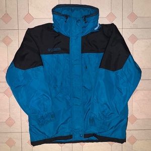 Columbia Blue and Black Jacket